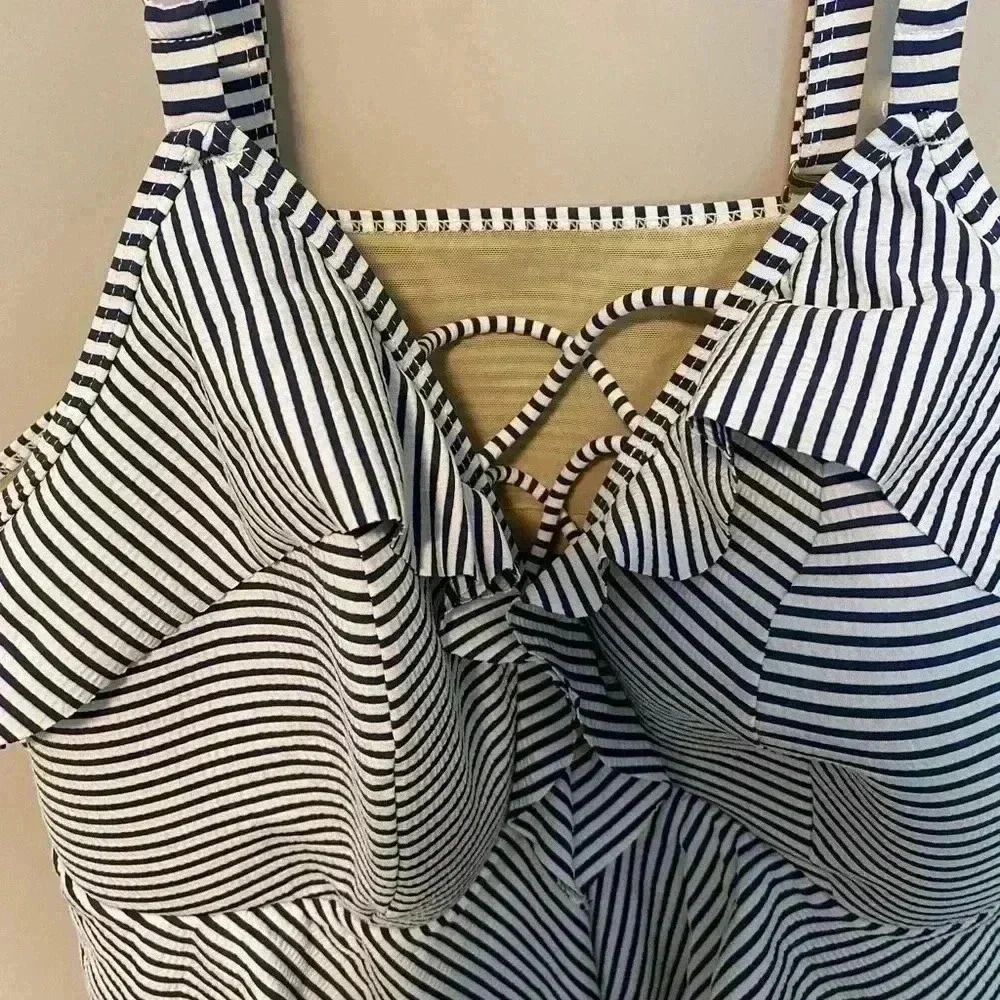 SWIM by Cacique Swim Top Size 28 - Picture 3 of 4